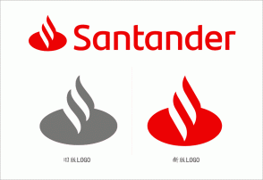 西班牙Santander銀行LOGO設(shè)計，改善用戶