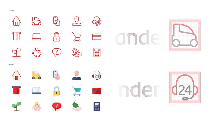 西班牙Santander銀行LOGO設(shè)計，改善用戶體驗是王道-3